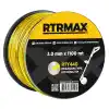 Rtrmax RTY440 3.0mmx1100m Tırpan Misinası Sarı Altıköşe