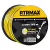 Rtrmax RTY443 3.3mmx900m Tırpan Misinası Sarı Altıköşe