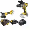 Rtrmax Xlion 2li RTX3010B Akülü Darbeli Matkap, RTX2055B Avuç Taşlama Seti