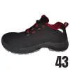 Stayer İş Ayakkabısı Mikrosüet Deri Kompozit Burun Çift Dansite PU-PU Taban 43 Numara