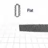 Three Files Eğe Flat Kaba 10