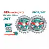 Total TAC2331853 Ultra İnce Ahşap Daire Testere Bıçağı 2 Li
