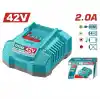 Total TFCLI42021E Yedek Akü Şarj Aleti 42V 2.0A