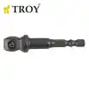 Troy 22293 Darbeli Lokma Adaptorü 1/4den - 1/2e