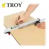 Troy 25007 Kıskaçlı Alüminyum Testere Kılavuzu 122cm