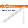 Wadfow WRU1350 Paslanmaz Çelik Çetvel 500mm