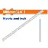 Wadfow WRU1360 Paslanmaz Çelik Çetvel 600mm