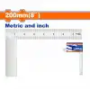 Wadfow WSR2920 Gönye Cetvel 200mm