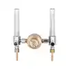 Yıldız 5064F30 Çift Flowmetreli ARGON-CO2 Karbondioksit Basınç Düşürücü