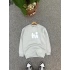 Gri Renk Hİ Baskılı Sweatshirt