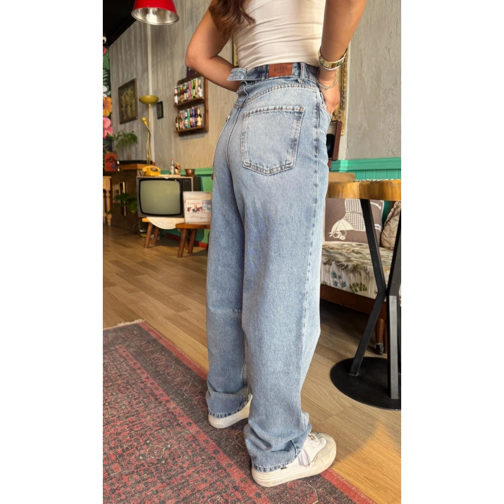 Bel Kemer Detay Mom Jean