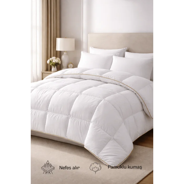 Nano Jel Dolgulu Premium Çift Kişilik Yorgan 195x215 cm