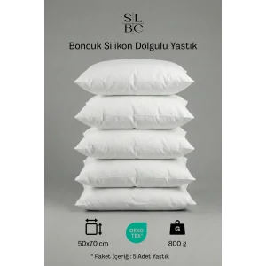 5’li Antialerjik Boncuk Silikon Yastık 800 Gr