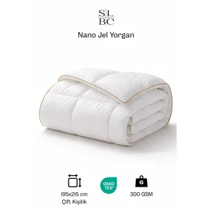 Nano Jel Dolgulu Premium Çift Kişilik Yorgan 195x215 cm