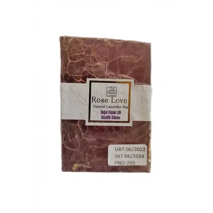 Rose Love Kabak Lifli Lavanta & Gül Sabunu 2li