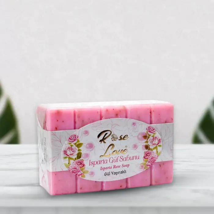 Rose Love 5li Gül Sabunu 600 gr