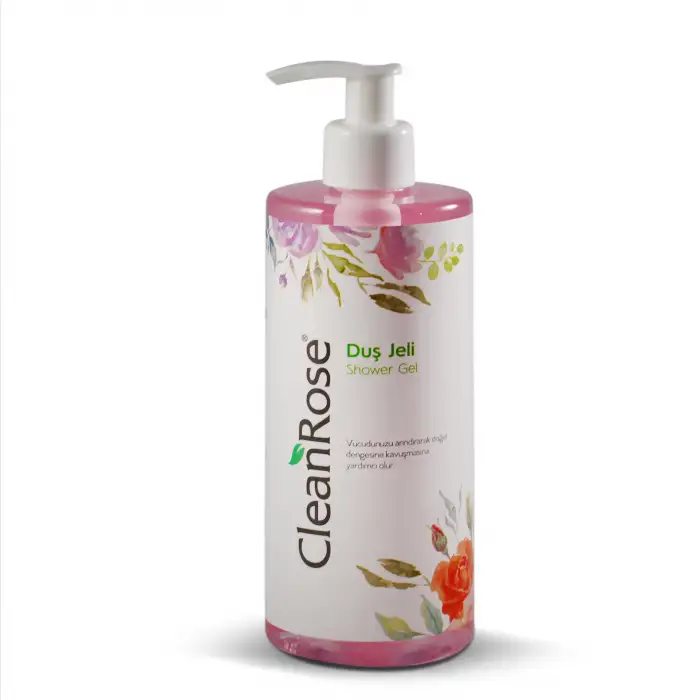 Clean Rose Duş Jeli Pompalı 400 Ml