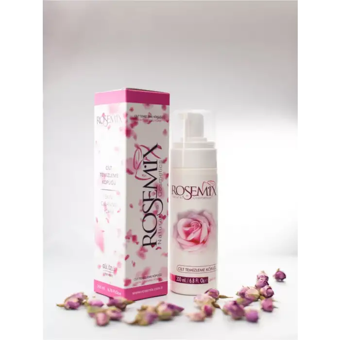 Rosemix Cilt Temizleme Köpüğü Gül 200 Ml