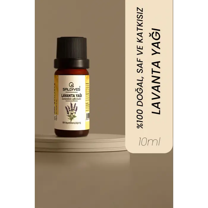 Lavanta Yağı 10 ml – %100 Doğal Seyreltilmemiş Uçucu Yağ (Cam Şişe)