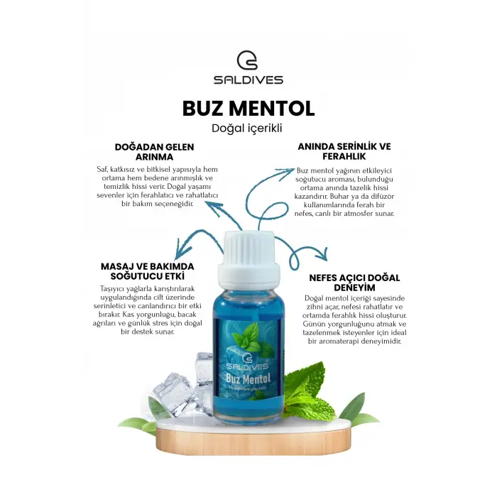 Buz Mentol 20 ml 2 Adet