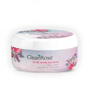 Clean Rose 3ü Bir Arada Kuru Cilt Kremi 125 Ml
