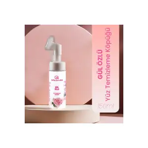 Gül Cilt Temizleme Köpüğü 150 ml