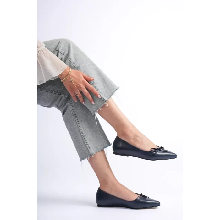 Clara Kadın Lacivert Babet Ayakkabı