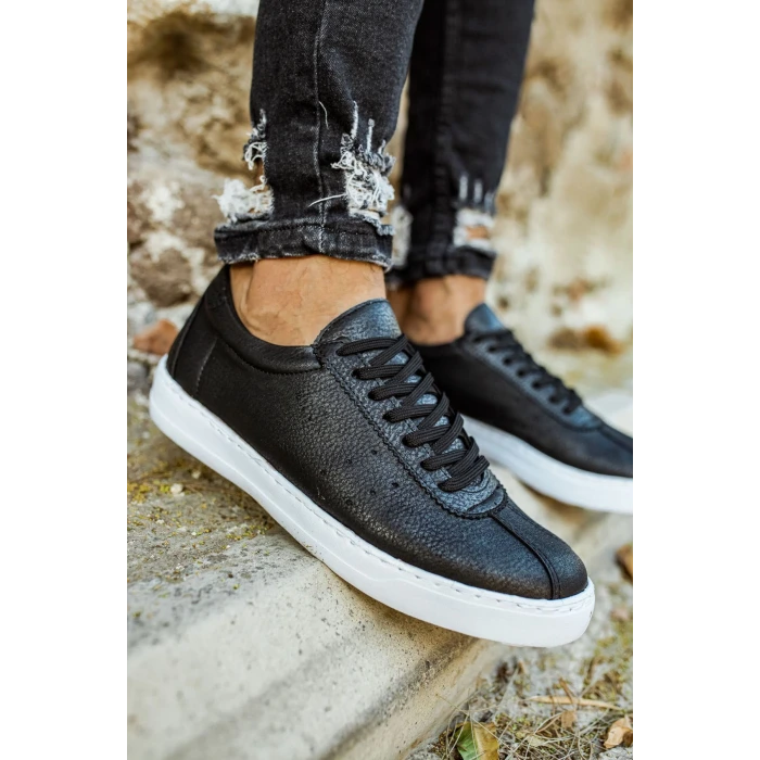 MN063 - Star-X CBT Erkek Ayakkabı SIYAH