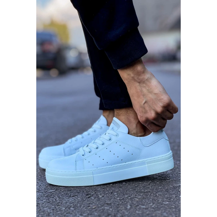 MN983 - CBT Tennis Erkek Ayakkabı BEYAZ