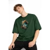 Bear2 - Oversize Tişört HAKI