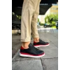 MN979 - Santoni GBT Spor Erkek Ayakkabı SIYAH/KIRMIZI