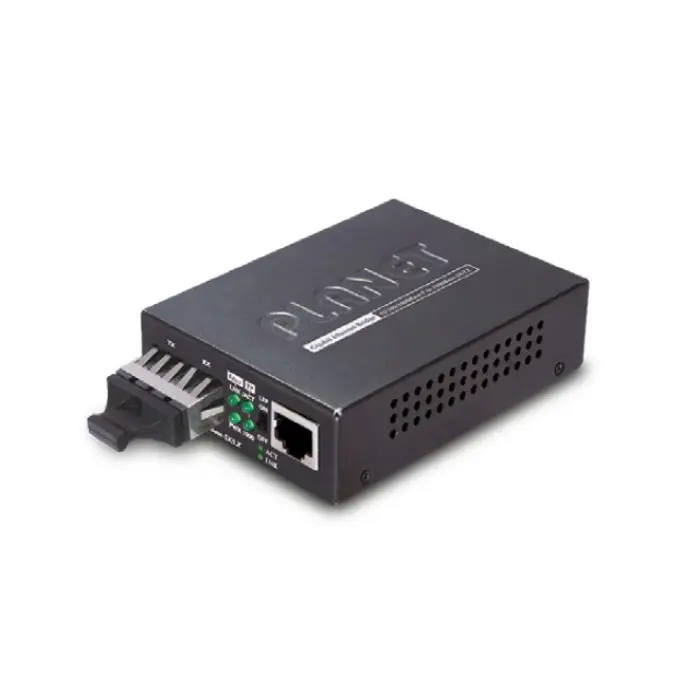 10/100/1000BASE-T to 1000BASE-LX Media Converter (SC, SM) -20km