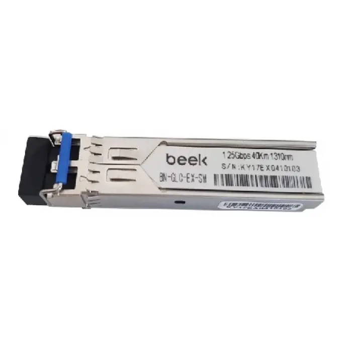 Beek 1000Base-LX (LC/40Km/1310nm/Single-Mode) SFP Modül, 1.25Gb/s, Cisco, Extreme, NORTEL, ZTE, Huawei, Alcatel, ZyXEL, Netgear, AVAYA, Juniper, Linksys, Enterasys ürünleriyle uyumlu