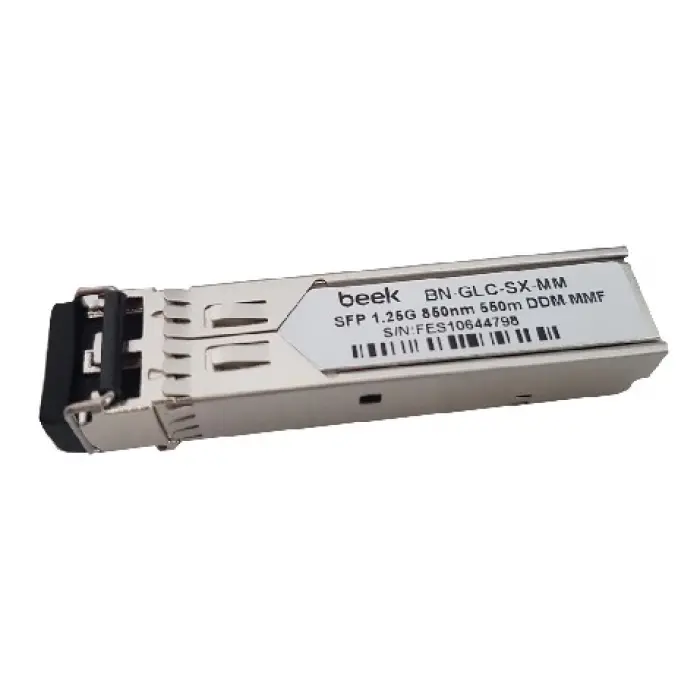 Beek 1000Base-SX (LC/550m/850nm/Multi-Mode) SFP Modül, 1.25Gb/s, Cisco, Extreme, NORTEL, ZTE, Huawei, Alcatel, ZyXEL, Netgear, AVAYA, Juniper, Linksys, Enterasys ürünleriyle uyumlu