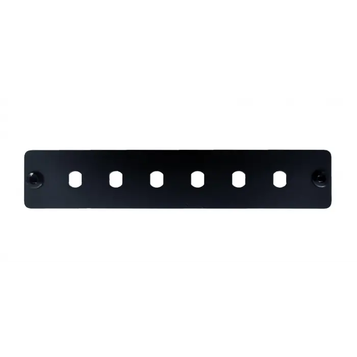 Beek BN-FP191U-QL Model Fiber Patch Panel Kutusu için 1U 12ST Ön Plaka Seti, 1'li, coupler hariç<br>Beek 1U 12ST front plate sets,2x front plates per set.Front plates for splice box (witho