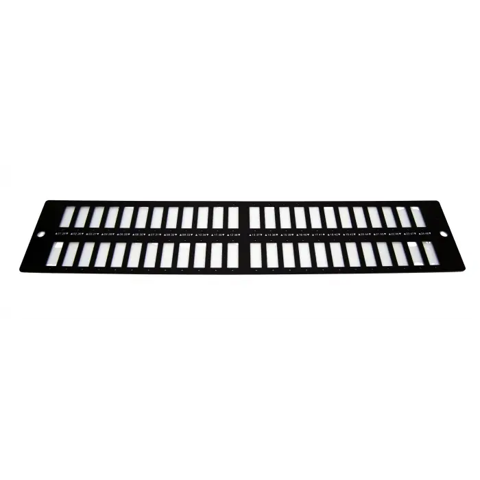 Beek BN-FP192U-QL Model Fiber Patch Panel Kutusu için 2U 48SC DX Ön Plaka Seti, 1'li, coupler hariç<br>Beek 2U 48SC DX front plate sets, single front plates. Front plates for BN-FP192U-QL