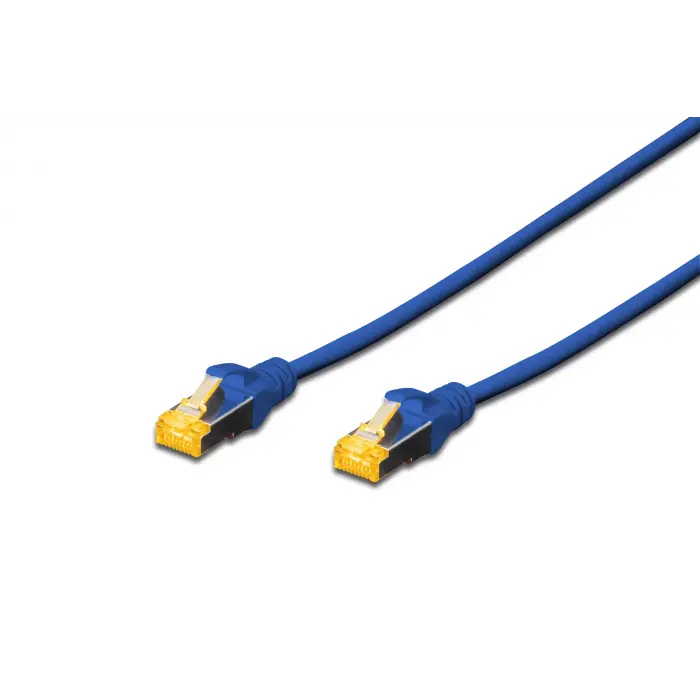 Beek CAT 6A SFTP/PIMF (Pairs In Metal Foil) Patch Kablosu, LSZH, 3 metre, AWG 26, Mavi Renk