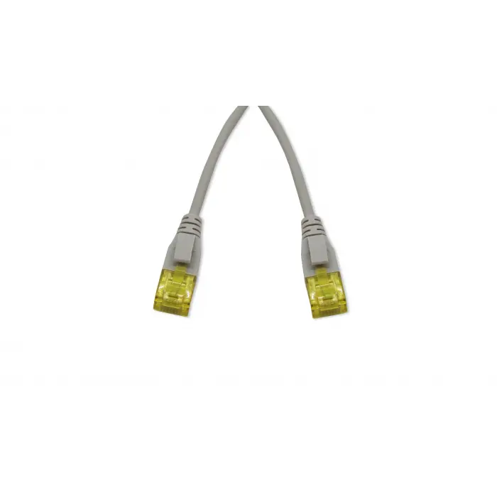 Beek CAT.6A İnce Tip Patch Kablo, U/UTP, 5 metre, AWG 28, Gri Renk, LSZH<br>Beek CAT.6A Slim Patch Cable, U/UTP, 5 meter, AWG 28, Gray Color, LSZH