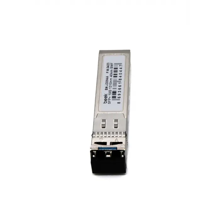 Beek HP 10 Gigabit SFP+ Modül, Singlemode, 1310nm, 40 km, HP/Aruba ürünleriyle uyumlu<br>Beek HP 10 Gigabit SFP+, Singlemode, 1310nm, 40 km, HP/Aruba Enabled