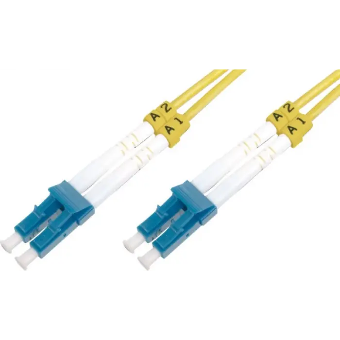 Beek LC-LC Fiber Optik Patch Kablo, 9/125 µ, Singlemode, 3.0mm, Duplex, OS2, LSZH, 70 metre