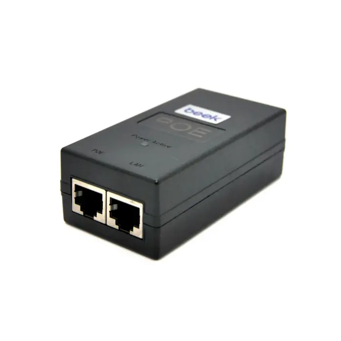 Beek PoE Injector<br>48V24W<br>10/100TX<br>AC 100-240V