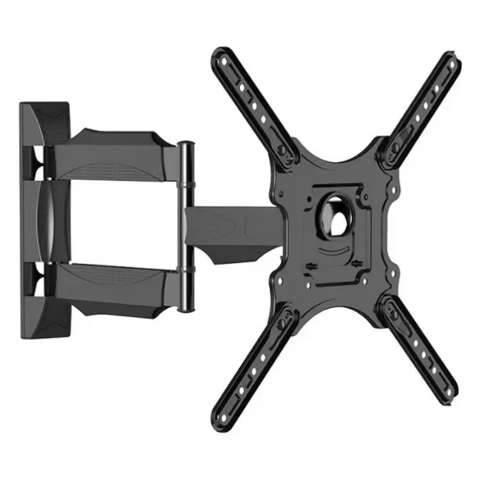 Beek Tam Hareketli TV Duvar Askı Aparatı, 23 - 55 inç Ekran, Eğim Aralığı +8°~-5°, Dönme Aralığı +90°~-90°, Maksimum Yük Kapasitesi 35kg, VESA 100 x 100, 200 x 100, 200 x 200, 300 x 200, 300 x 300, 40