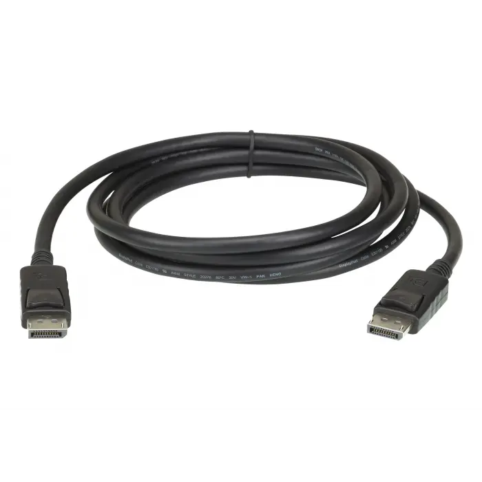 DisplayPort (DP) Kablosu, rev.1.4, 3 metre3 m DisplayPort rev.1.4 Cable