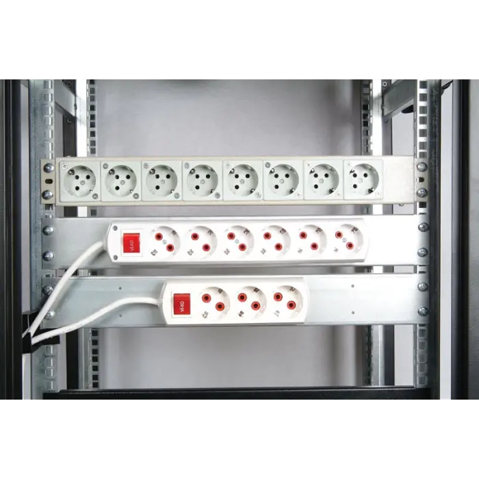 Sigortasız 8 li 19  Alüminyum Priz