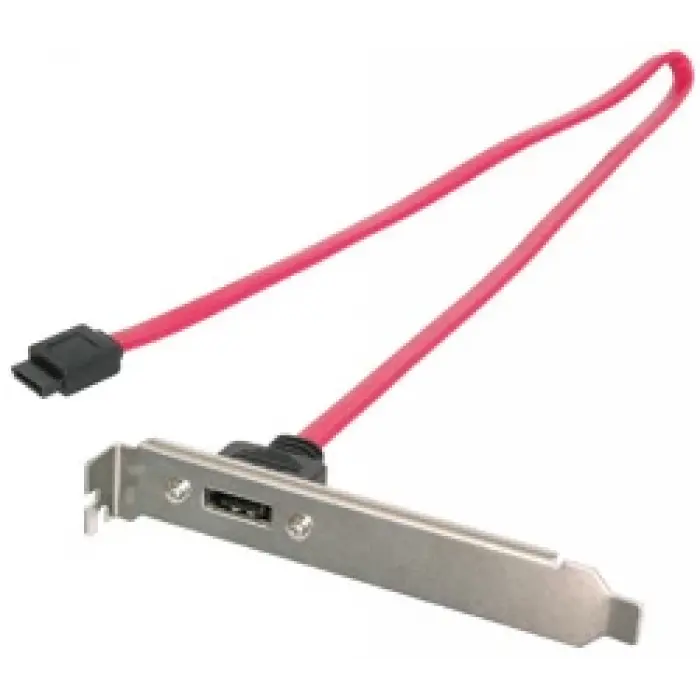 Slotbracket, 1 Serial ATA (SATA) Port ile