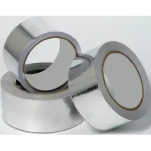 100 Micron Düz Alüminyum Bant 50mm x 25mt