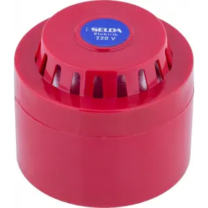 1001-220V İkaz Kornası (Plastik)