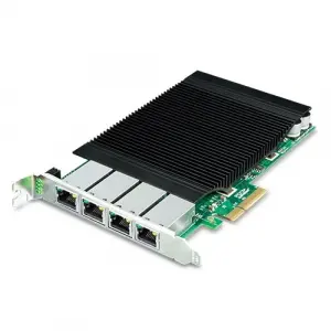 4-Port 10/100/1000T 802.3at PoE+ PCI Express Sunucu Kartı (120W PoE bütçe, PCIe x4, -10~60 derece C)<br>4-Port 10/100/1000T 802.3at PoE+ PCI Express Server Adapter (120W PoE budget, PCIe x4, -1