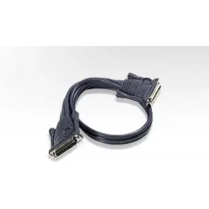 ATEN KVM (Keyboard/Video Monitor/Mouse) Switch’ler İçin Kaskad Bağlantı Kablosu, 5 metre, D-SUB 25 erkek <-> D-SUB 25 dişi