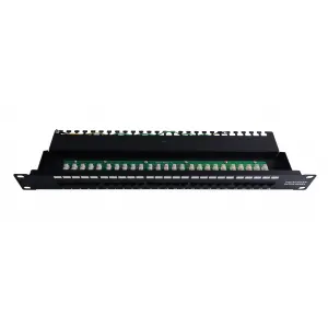 Beek 25 port CAT 3 ISDN Patch Panel, zırhsız, 8P4C, LSA, 1U, kabinete monte edilebilir<br>Beek CAT 3 ISDN Patch Panel, unshielded, 25-port RJ45, 8P4C, LSA, 1U, rack mount